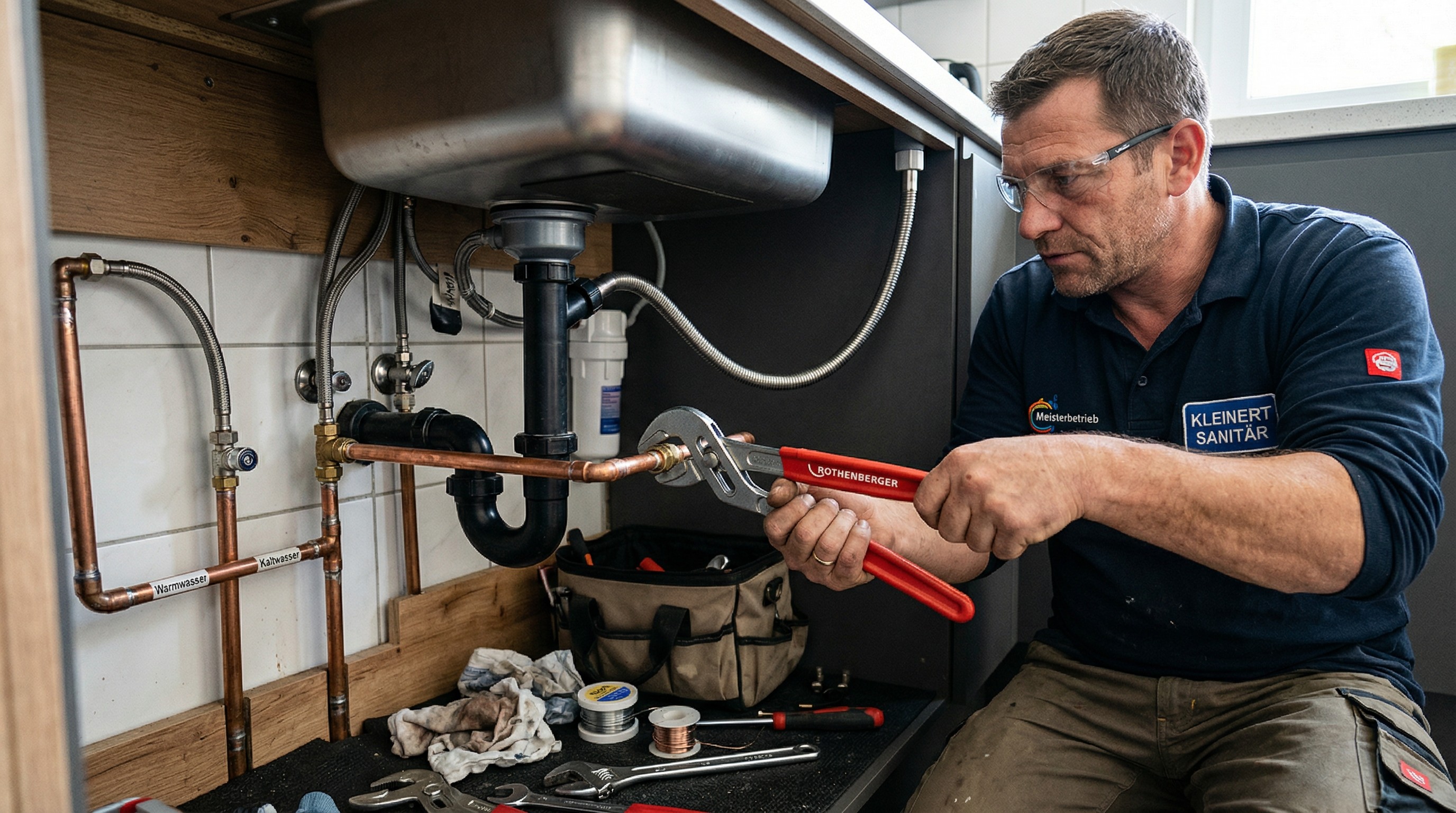 Sanitär/Heizung, A. Gehl, Handwerksbetrieb – Sanitärinstallateur Luckenwalde